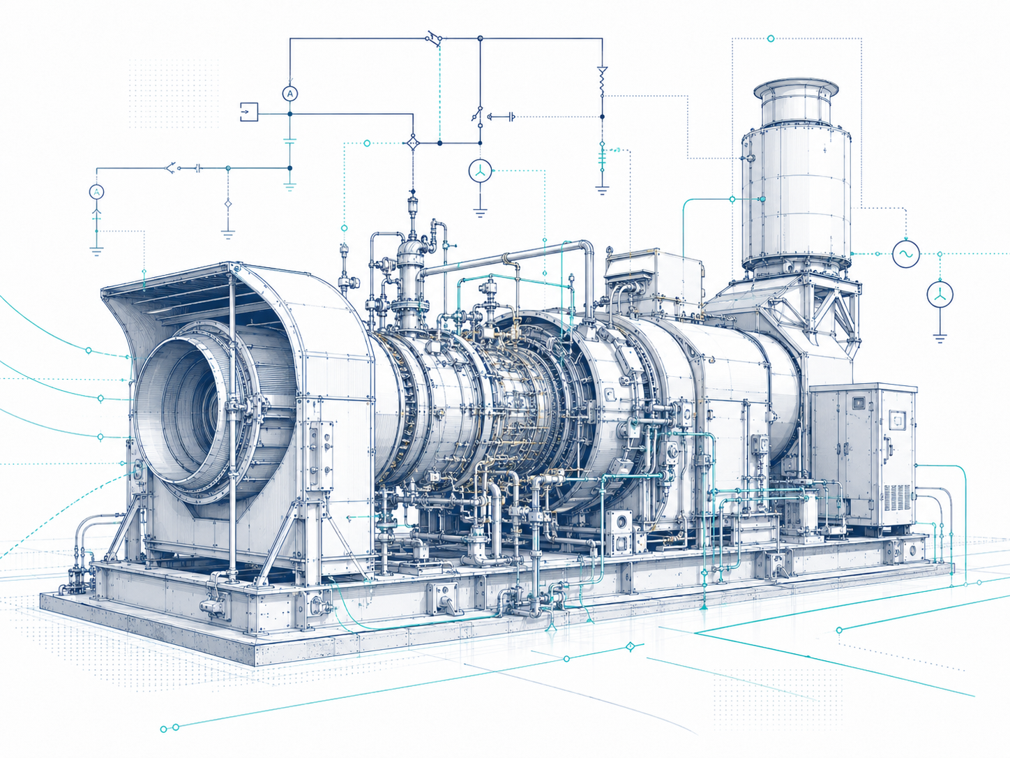 Gas turbine package